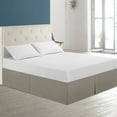 thumbnail image 5 of FYBTO Dustproof Polyester Ruffle-pleated Bed Skirt Easy Fit Spread Cover Valance (Queen)-090401, 5 of 5