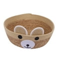 thumbnail image 3 of Cat Bed Basket Hand Woven Kitten Bed Round Rattan Cat Scratch Mat Pet Beds S S, 3 of 8
