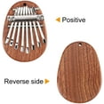 thumbnail image 2 of Mini Kalimba Thumb Piano, Solid Wood 8 Keys Finger Piano, Portable Marimba Musical Thumb Piano with Lanyard, Valentines Gift for Kids Adults Beginners, 2 of 7