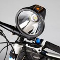 thumbnail image 2 of Lámpara de bicicleta superbrillante P50, faro LED recargable, faro multifunción con 4 modos, faro impermeable para acampar, senderismo, ciclismo,..., 2 of 5