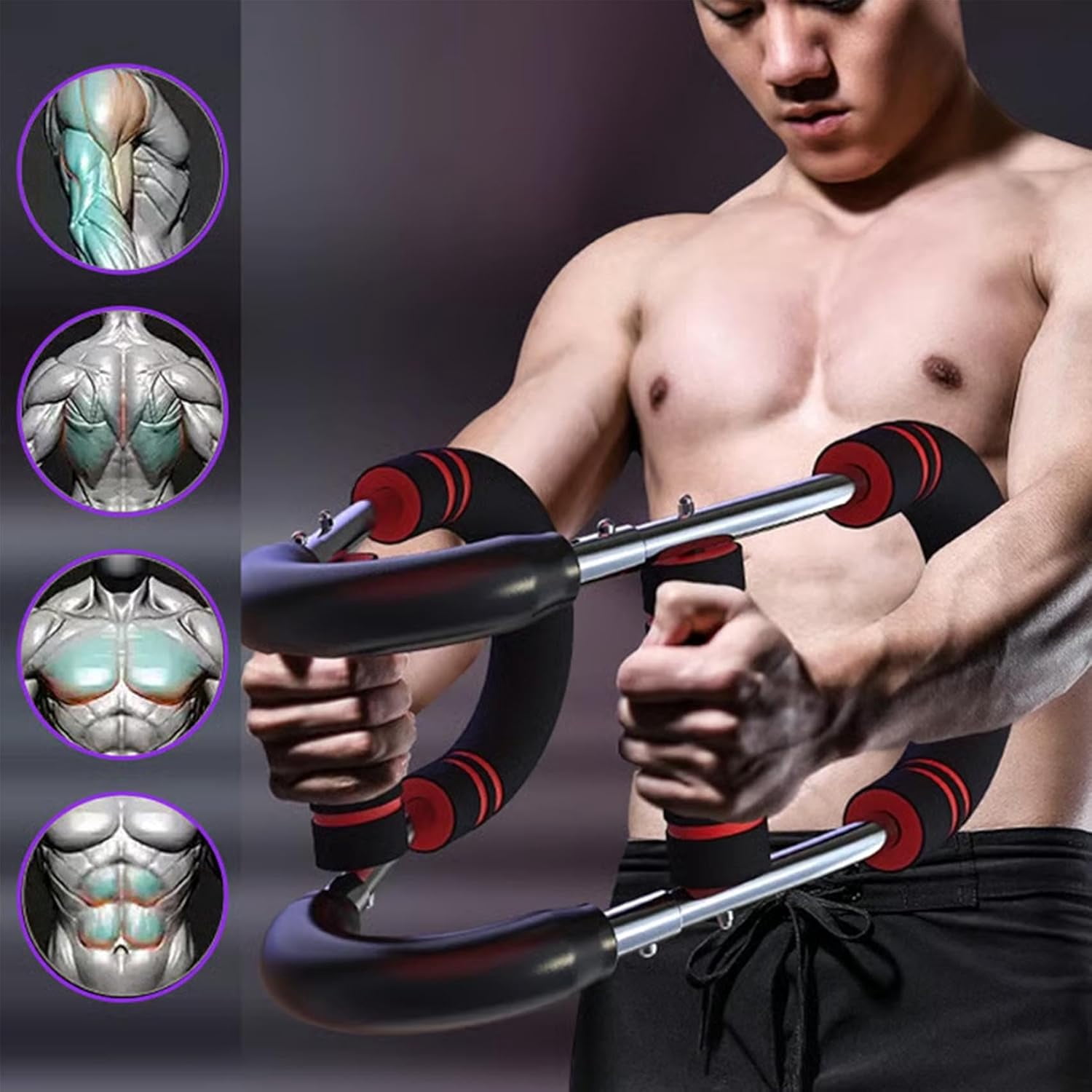 AILISK Mr. Sculpt Gorilla Bar – Intelligenter Krafttrainer Mit Variabler Widerstandsstufe 30-50 Kg