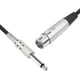 thumbnail image 5 of Cable de micrófono XLR a conector mono TS de 1/4 (635 mm) para micrófono dinámico, 5 of 9