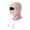 pink, variant on yotijay Balaclava Hood Neck Warmer Thermal Full Face Mask for Winter Hiking Climbing black