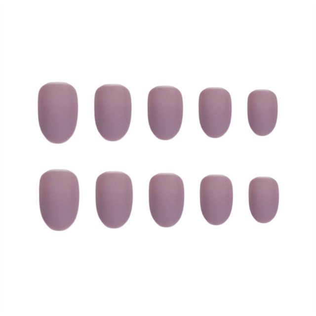 24 Pieces Frosted Coffin False Nails DIY Artificial Exquisite Unique Personality Acrylic for Manicure Lovers Full Cover 30red