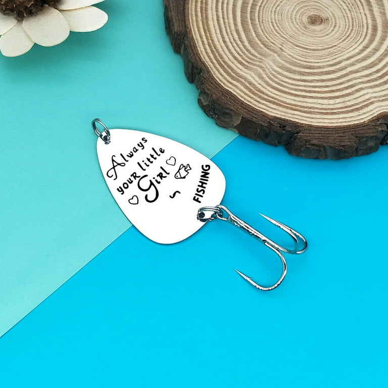 Dad Gifts from Daughter Fishing Lures Gift for Dad Father Stepdad