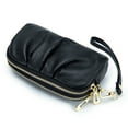 thumbnail image 3 of Genuine Leather Women Wallets Multifunction Large capacity Purses Long Zip Wrist bag Money Coin Holder Female phone Purse, 3 of 6