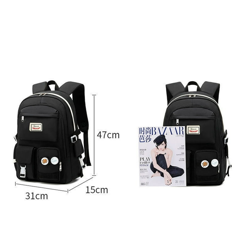 Fashion Backpack Korean University Teenagers Harajuku School Travel  Knapsack Youth Girls Boys Backpack Laptop Bag Women Backpack