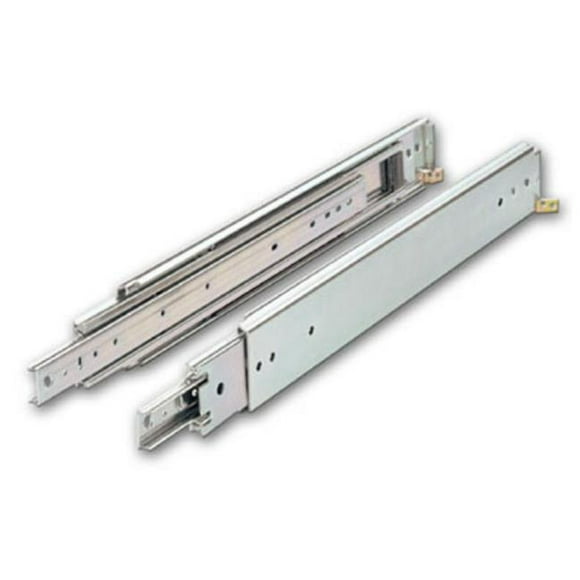 Knape & Vogt Kv8900 B20 20 In. Extra Heavy Duty 500 Lb. Full Extension Slide - Anochrome