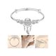 thumbnail image 5 of Dream Catcher Feather Tassel Charm Bracelet Women Fashion Bangle Jewelry, 5 of 5