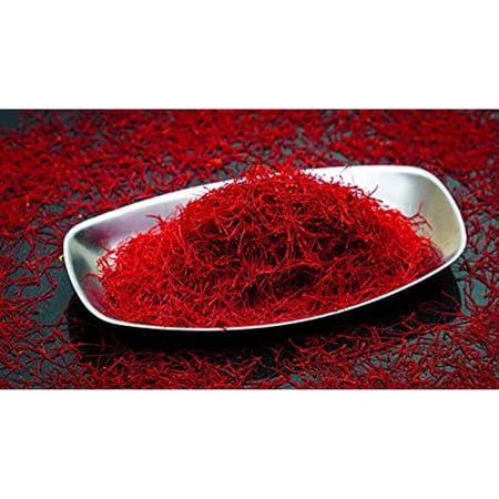Saffron Threads, Finest Pure Premium All Red Organic Saffron Threads, Grade A+ Super Negin Saffron Spice For Cooking & Tea, 1 Gram