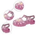 thumbnail image 4 of DuoJiaJ Breathable Jelly Sandals For Girls Soft Sole Fashion Summer Beach Shoes With Open Toe Design Girls Closed Toe Sandals Size 1, 4 of 5