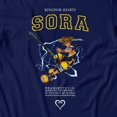 thumbnail image 3 of Disney Kingdom Hearts Sora Keyblade Hero Mens T-Shirt Mens T-Shirt (Navy, S-XXXL), 3 of 4