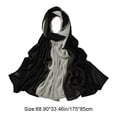 thumbnail image 3 of Chiffon Scarfs for Women Lightweight Ladies Scarves Soft Shawl Wrap Gradient Modal Hijab Head Scarf Shawl Wrap for Muslim Women, 3 of 7
