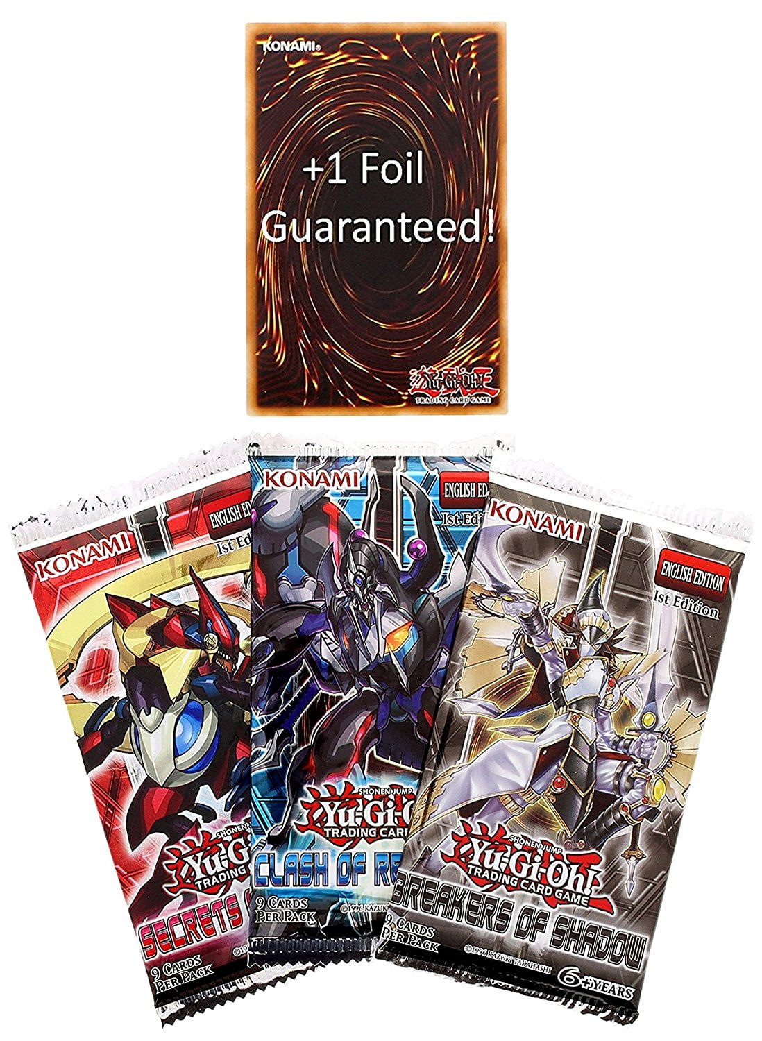 Blister Pack Containing 3 Booster Packs And 1 Hologram 1x Yu-Gi-Oh TCG 