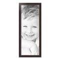 thumbnail image 2 of ArtToFrames 10" x 27" Dark Mahogany Silver Picture Frame, 10x27 inch Multi Wood Poster Frame (WOM-5024),  Pack, 2 of 7