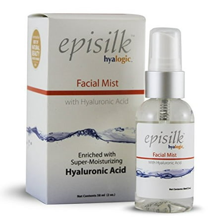 Hyalogic Episilk Mist visage - enrichi avec Super hydratant Acide hyaluronique - HA visage Spray - 2 oz