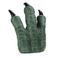 thumbnail image 1 of Juego de garras de dinosaurio, modelo de simulación de color verde oscuro, marioneta de mano animal, juguete de guante de parodia, 11 Feliz Sencillez, 1 of 4