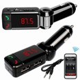 thumbnail image 5 of Fm Transmitters Bluetooth Car Kit Fm Transmitter Handsfree Aux Mp3 Player Modulator With Led Display Portable Dual Usb Charger, 5 of 5
