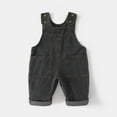 thumbnail image 2 of Girls Romper Jumpsuit Girls Romper Sleeveless Adjustable Tie-Up Strap Short Jumpsuits Summer Clothes with Pocket 5-12 years 2/3 Pack Girls Jumpsuit Summer Romper Shorts, 2 of 3