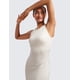 thumbnail image 4 of Vestido CRZ YOGA Butterluxe Midi Sin Mangas Fruncido Blanco M, 4 of 5