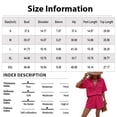 thumbnail image 3 of JULMCOMO Two Piece Sets for Women Deep V Neck Loose Fit Button Down Shirts Short Sleeve Wide Leg Summer Travel Lounge Sets Hot Pink XL, 3 of 6