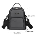 thumbnail image 3 of Business Chest Bag Fashion Versatile Crossbody Backpack Shoulder Sling Bag Portable Casual Daypack For Cycling Hiking Outdoor, 3 of 8