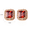 B, variant on Yoursfs Big CZ Rhinestone Clip on Earrings for Women Non Pierced Ears Gold Plated Square CZ Halo Clip Earring Jewelry Gift