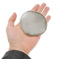 thumbnail image 3 of Unique Bargains 1 Pc Portable Round Nail Art Palette Gray Gold Tone, 3 of 7