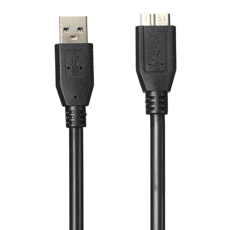USB3,0 Câble de disque dur externe 3,3FT, Câble micro USB 3,0, données  5 Gb/s, disque dur externe USB 3,0