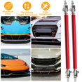 thumbnail image 3 of Moclever 2Pcs 5.91-7.87inch Splitter Rod Front Bumper Lip Rod Strut Adjustable Lip Spoiler Tie Support Rods 150mm-200mm, Red, 3 of 10