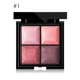 thumbnail image 1 of 4 colores impermeables de larga duración mate sombra de ojos brillo sombra de ojos paleta en polvo 1#, 1 of 7
