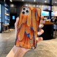 thumbnail image 1 of Elegante funda de silicona de dibujos animados de Anime perezoso leopardo para iPhone 14 13 12 11 Pro Xs Max Mini SE X XR 7 8 Plus funda dorada brillante Tan Jianjun unisex, 1 of 2