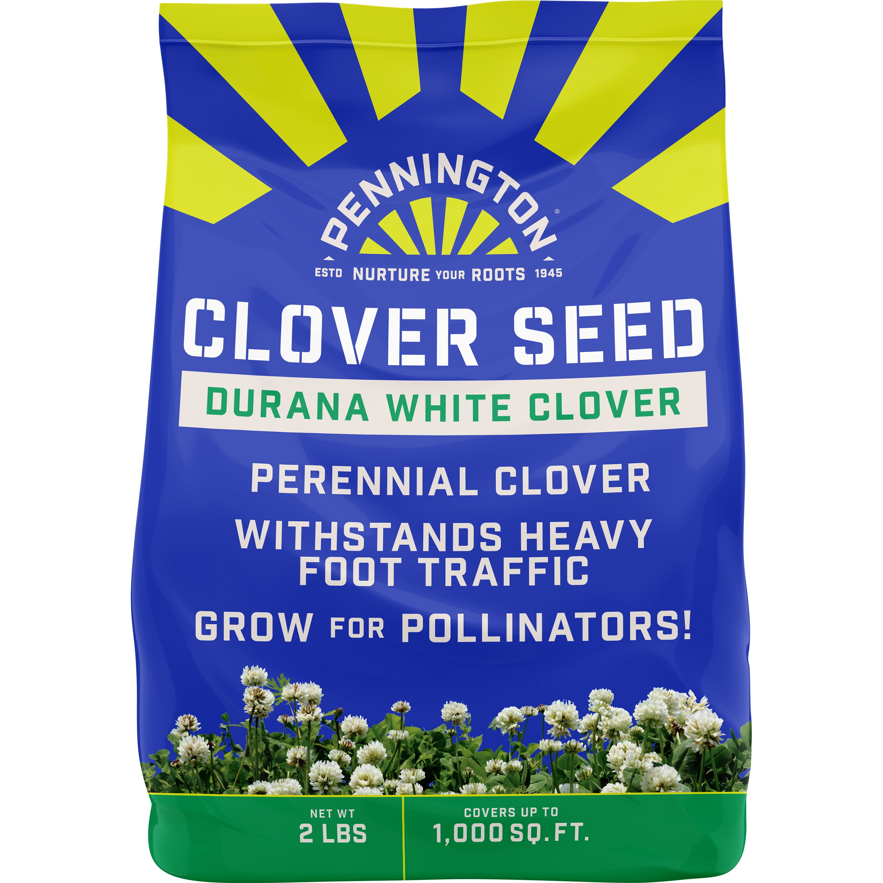【国内在庫】 Pennington Durana Walmart.com - 2lb Seed, Clover White グローブ