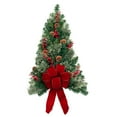 thumbnail image 2 of Haute Decor 28 Pouces Pré Allumé Easy Hang Noël Wall Tree Batterie, 2 of 5