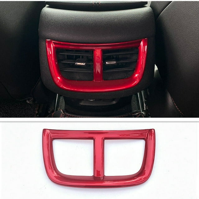 Red Rear Air Condition Vent Panel Trim for Chevrolet Malibu 2016-2021