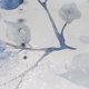 thumbnail image 5 of Pull Ring Type No Installation Bathroom Curtain Orchid Printing Bathroom Hanging Curtain Thickened Waterproof Exquisite Shower Curtains, 5 of 6