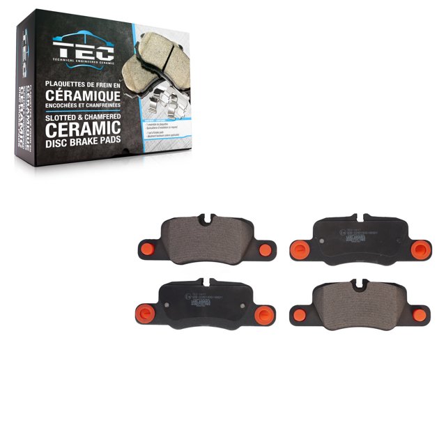 TEC TEC Plaquettes de Frein à Disque en Céramique Arrière 1417 pour Voiture Porsche 911 Panamera