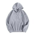thumbnail image 5 of Puliio Women's Hoodie Coastal Cowgirl Sunset Wave Graphic Print Oversized Soft Long Sleeve Vacation Sweatshirt With Front Pocket, 5 of 5