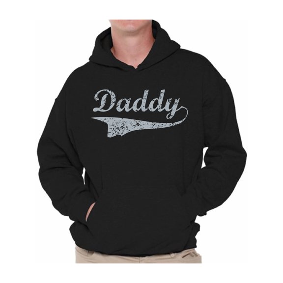 Awkward Styles Men's Daddy Graphic Hoodie Tops Vintage Father`s Day Gift for Dad