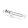thumbnail image 2 of Boreal Craft Manual Can Opener Can Opener Can Opener Hand Adjustable Can Opener Kitchen Small Tool Stainless Steel Can Lid Opener Bottle Can Opener Ring Cooking Utensils Wing Corkscrews Opener, 2 of 7