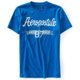 thumbnail image 1 of Camiseta gráfica Aeropostale Es87 Ny para hombre azul XXL, 1 of 1