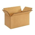 thumbnail image 2 of CodYinFI 100 8x6x4 Cardboard Paper Boxes Mailing Packing Shipping Box Corrugated Carton, Brown, 2 of 2