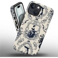 thumbnail image 2 of Case for iPhone 15, Vintage Woman Pattern Design Hybrid Dual Protection Soft TPU + Hard PC, Shockproof & Anti-Scratch Cover Men Women Stylish Protective Phone Case, 2 of 7