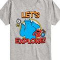 thumbnail image 3 of Sesame Street - Lets Explore - Toddler and Youth Short Sleeve Graphic T-Shirt, 3 of 5