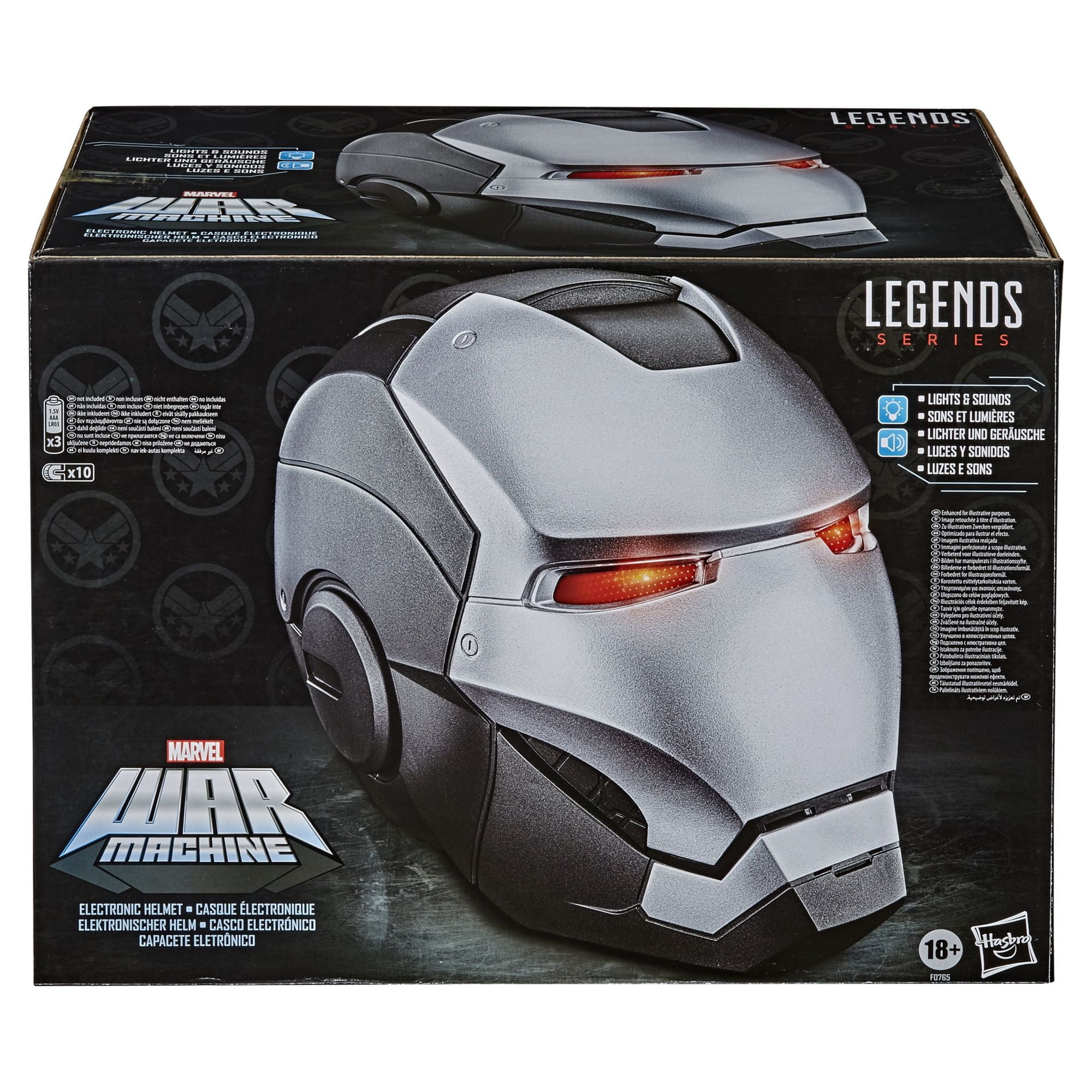 Marvel Legends Series Casco Electrónico Ironman