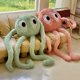 thumbnail image 4 of 1 pieza 175CM gigante Swag Ferry felpa verde pulpo rosa monstruo alienígena juguete relleno brazos y piernas largas almohada para novio decoración de la habitación, 4 of 5