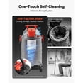 thumbnail image 3 of KFFKFF 8-Gallon Wet Dry Vacuum Cleaner, 6 Peak HP with Self-Cleaning Function, Dual-Filter System, 900W Power, 1.25in x 7ft Hose, 9.8ft Cord, Durable Metal Tank for Workshop, Garage, and Home Use, 3 of 9