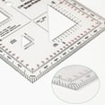 thumbnail image 3 of yaaqii 1pcs Grid protractor coordinate scale map land navigation topographic map scale, 3 of 9