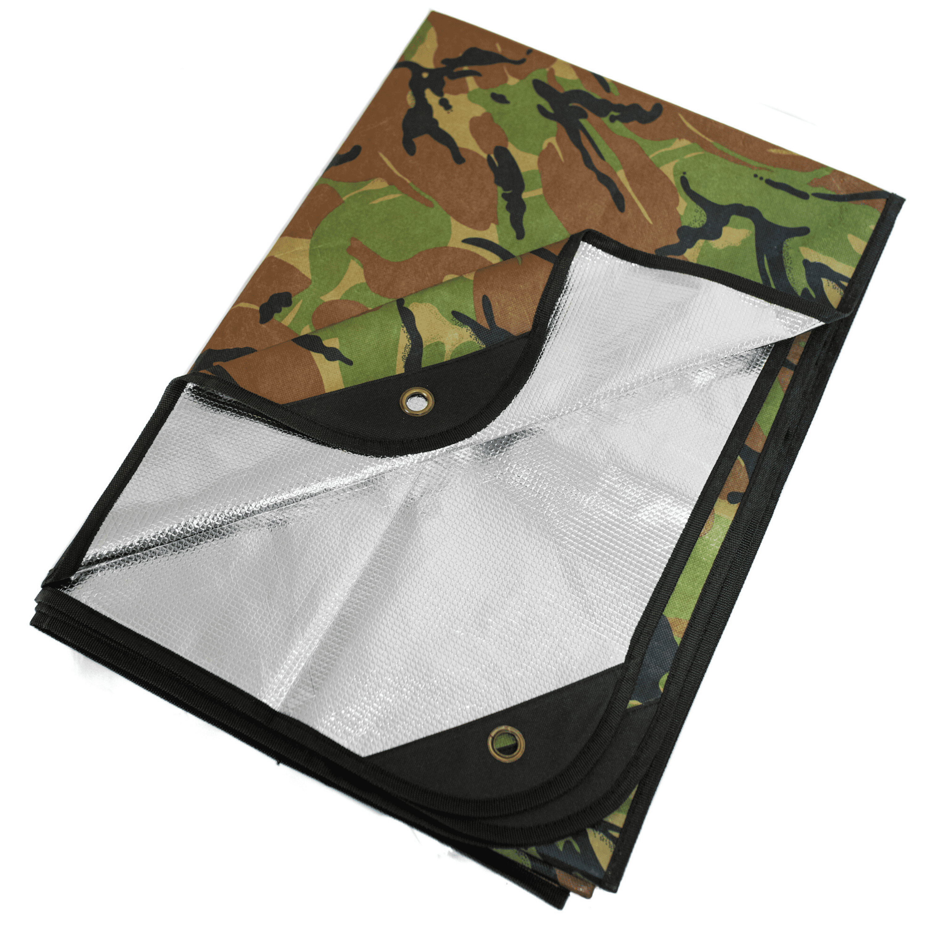 Ultra Emergency Survival Blanket Heavy Duty Reflective Tarp Size:51*82''-130*210CM,Color:10 packs Silver Thermal Outdoor Waterproof Reusable Heat Retention Extra Large Space Blankets for Camping Hik