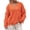 Orange, variant on Fringe Sweater for Women V Neck Long Sleeve Relaxed Fit Boho Casual Fall Winter Pullover (Yellow Free Size)